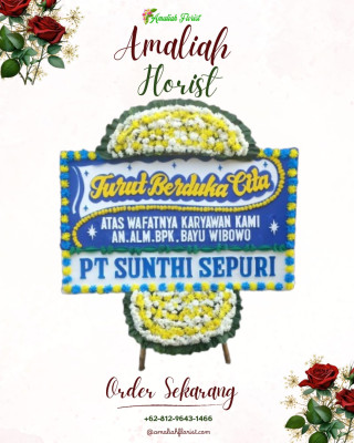 Papan Bunga Duka di Tanjung Buntung