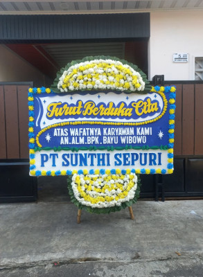 Papan Bunga Duka di Tanjung Buntung